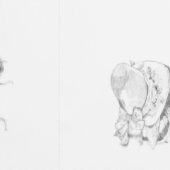 Bee Textured Wallpaper 壁紙 (縫い目)