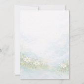 Bee Theme Baby Shower Invitation 招待状 (裏面)