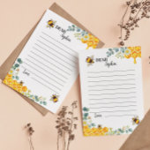 Bee Time Capsuleノートメッセージカード サンキューカード