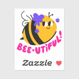 Bee-utiful Daily Affirmation Sticker シール