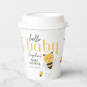 Bee-utiful Moments:ハローベビーBee Shower 紙コップ (正面)