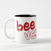 bee verliebt ツートーンマグカップ (左)