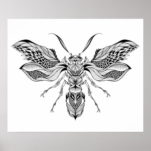 Bee-Wasp Tattoo 2 ポスター (正面)
