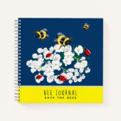 BEE Watching Journal - Bee Keeper and Rescuers ノートブック (正面)