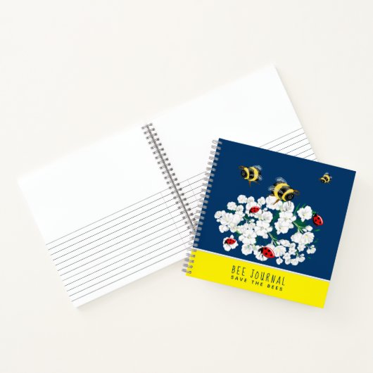 BEE Watching Journal - Bee Keeper and Rescuers ノートブック (内部)