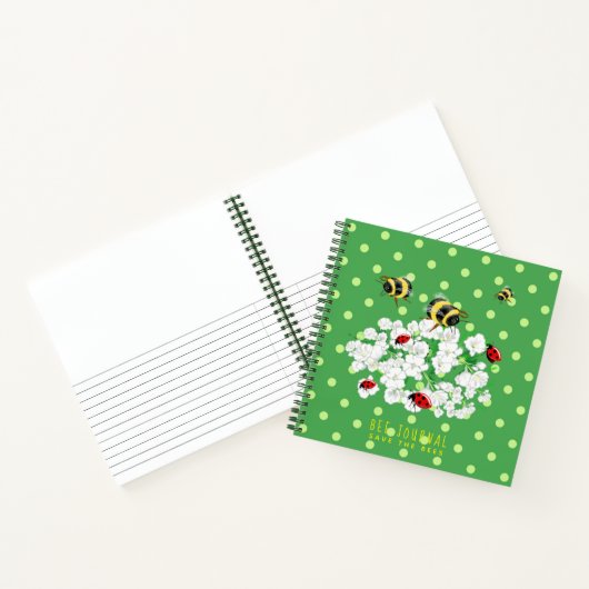BEE Watching Journal - Bee Keeper and Rescuers ノートブック (内部)