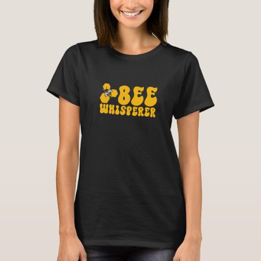Bee Whisperer Beekeeping Beekeeper Honeybee   Tシャツ (正面)