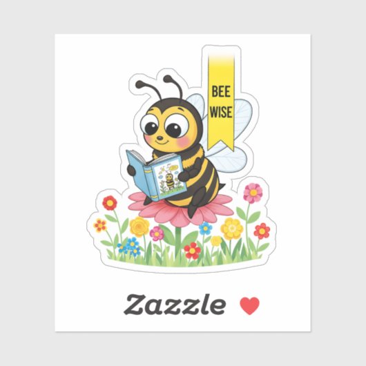 Bee Wise Sticker シール (シート)