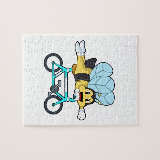 Bee with Bicycle ジグソーパズル (横)