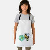 Bee with Flower.PNG エプロン (インサイチュ)