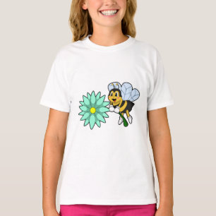 Bee with Flower.PNG Tシャツ