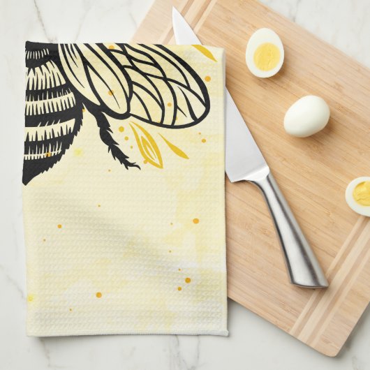 Bee-yond Beautiful Kitchen Towels キッチンタオル (四つ折り)
