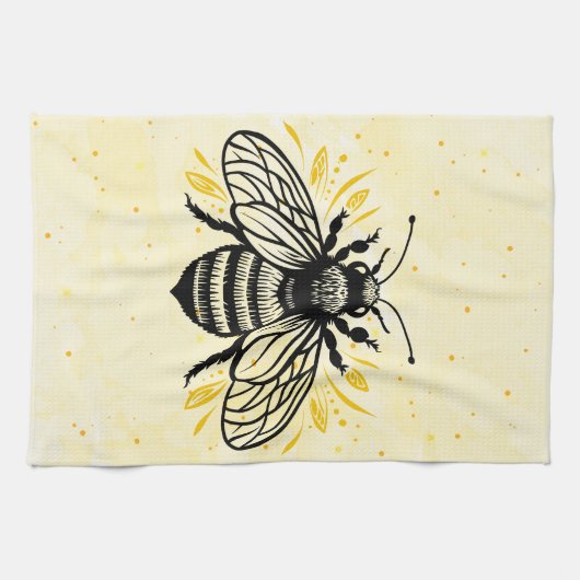Bee-yond Beautiful Kitchen Towels キッチンタオル (横)