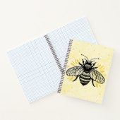 Bee-yond Beautiful Spiral Notebook ノートブック (内部)