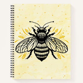 Bee-yond Beautiful Spiral Notebook ノートブック