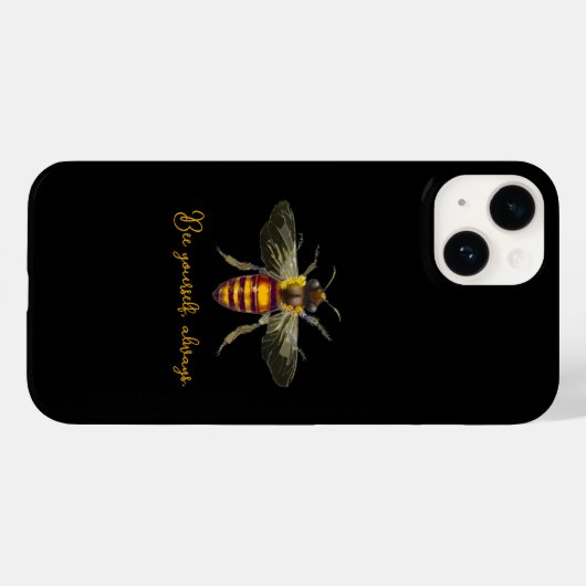 Bee Yourself  Case-Mate iPhoneケース (裏面 (横))