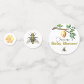 BeeBabyシャワー紙吹雪 コンフェッティ (正面)