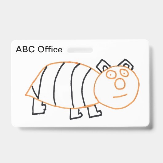 BeeBear 識別バッジ バッジ (正面)