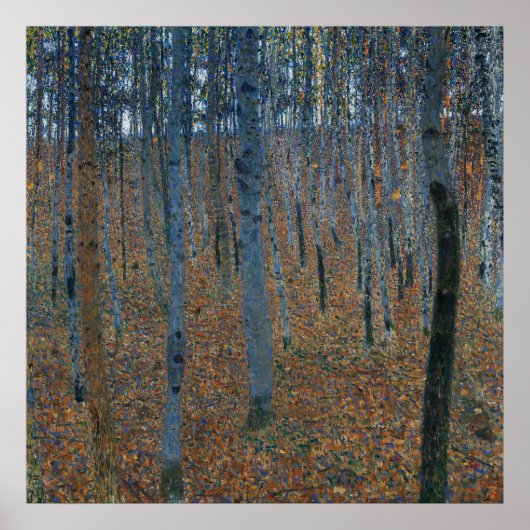 Beech Grove I — Gustavクリムト(1902) ポスター (正面)