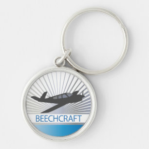 Beechcraftの航空機 キーホルダー