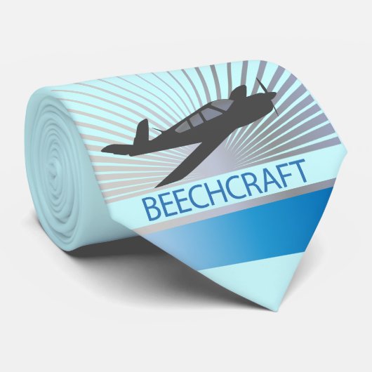 Beechcraftの航空機 ネクタイ (ロール)