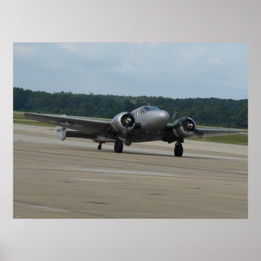 Beechcraftモデル18/UC-45迅速化 ポスター (正面)