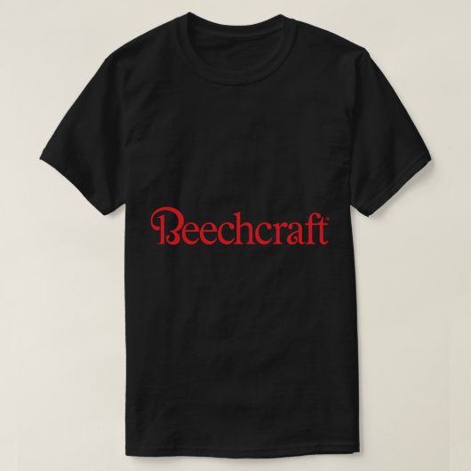 BEECHCRAFT AIRCRAFT LOGO Sticker Tシャツ (デザイン正面)