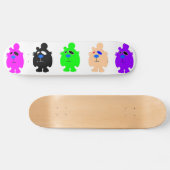 Beeda Bear©のスケートのデッキ スケートボード (横)