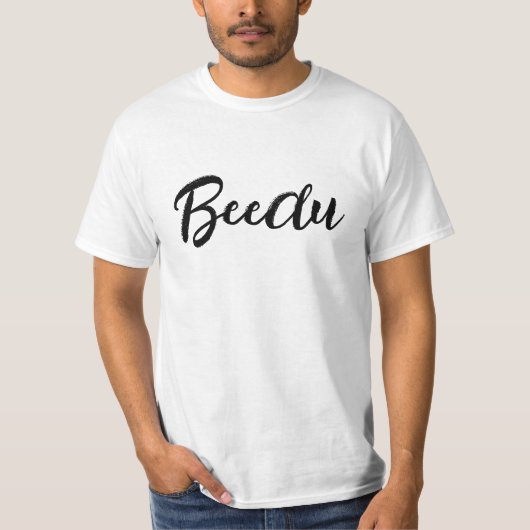 Beedu, Hindi Slang T-Shirts For Sale,インディアン・スラング Tシャツ (正面)