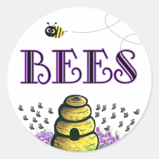 BEEEE ラウンドシール (正面)
