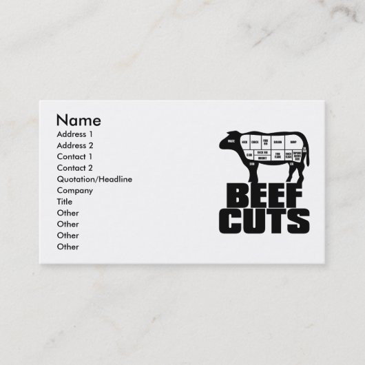 Beef_Cuts 名刺 (正面)