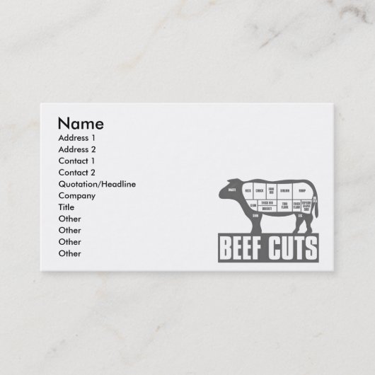 Beef_Cuts 名刺 (正面)