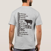 Beef_Cuts Tシャツ (裏面)