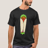 Beef Shawarma  Arabic Shawarma  Middle Eastern Foo Tシャツ (正面)