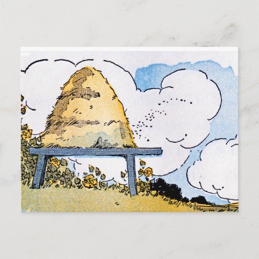 Beehiveヴィンテージアートレシピカードはがき ポストカード (正面)