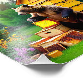 Beehive Bearの写真 フォトプリント (角)