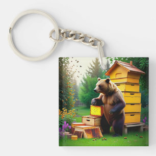 Beehive Bearキーチェーン キーホルダー