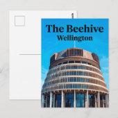 Beehive Building New Zealand ポストカード (正面/裏面)