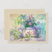 BeeJaySAGEによる夏の楽しさアートポストカード ポストカード (正面/裏面)