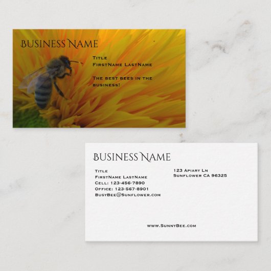 Beekeeper 名刺 (正面/裏面)