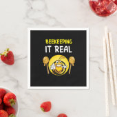 Beekeeper Art BeeKeeping It Real スタンダードカクテルナプキン (インサイチュ)