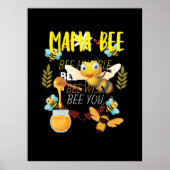 Beekeeper Art Mama Bee ポスター (正面)