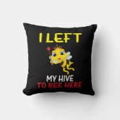 Beekeeper Art My Hive To Here クッション (正面)