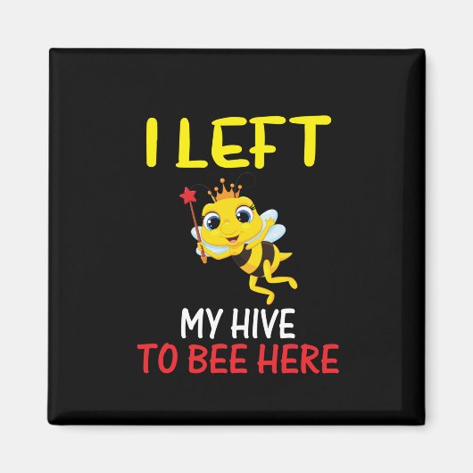 Beekeeper Art My Hive To Here マグネット (正面)