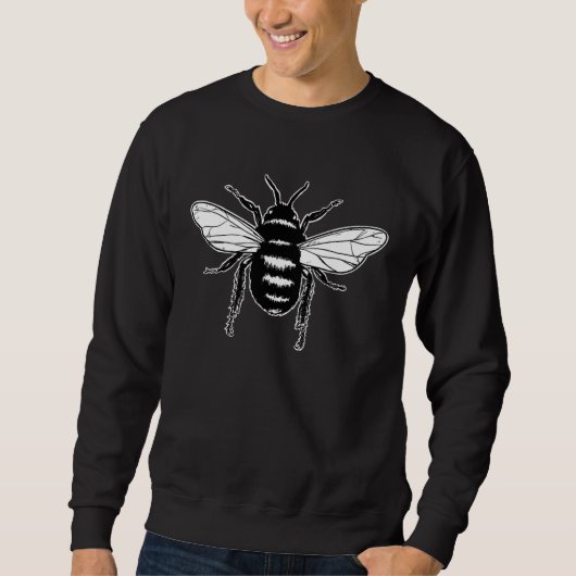 Beekeeper  Bee Beekeeping Graphic Bee スウェットシャツ (正面)