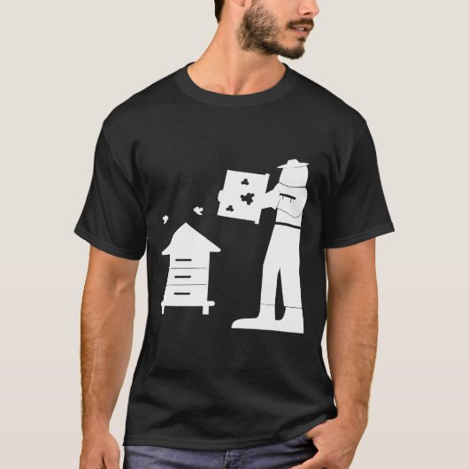 Beekeeper Beekeeping Suit Bee Bee Farmer Bee Keep Tシャツ (正面)
