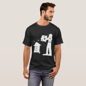 Beekeeper Beekeeping Suit Bee Bee Farmer Bee Keep Tシャツ (正面フル)