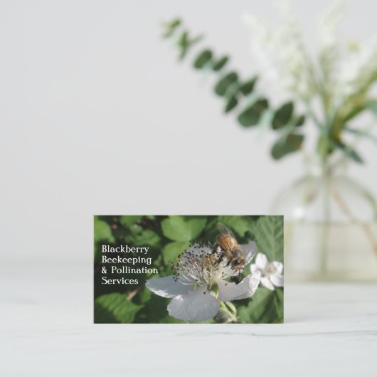 Beekeeper Blackberry 名刺 (スタンド正面)