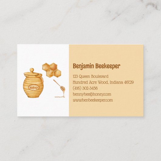 Beekeeper Business Card 名刺 (裏面)