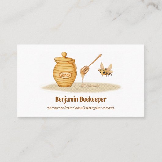 Beekeeper Business Card 名刺 (正面)